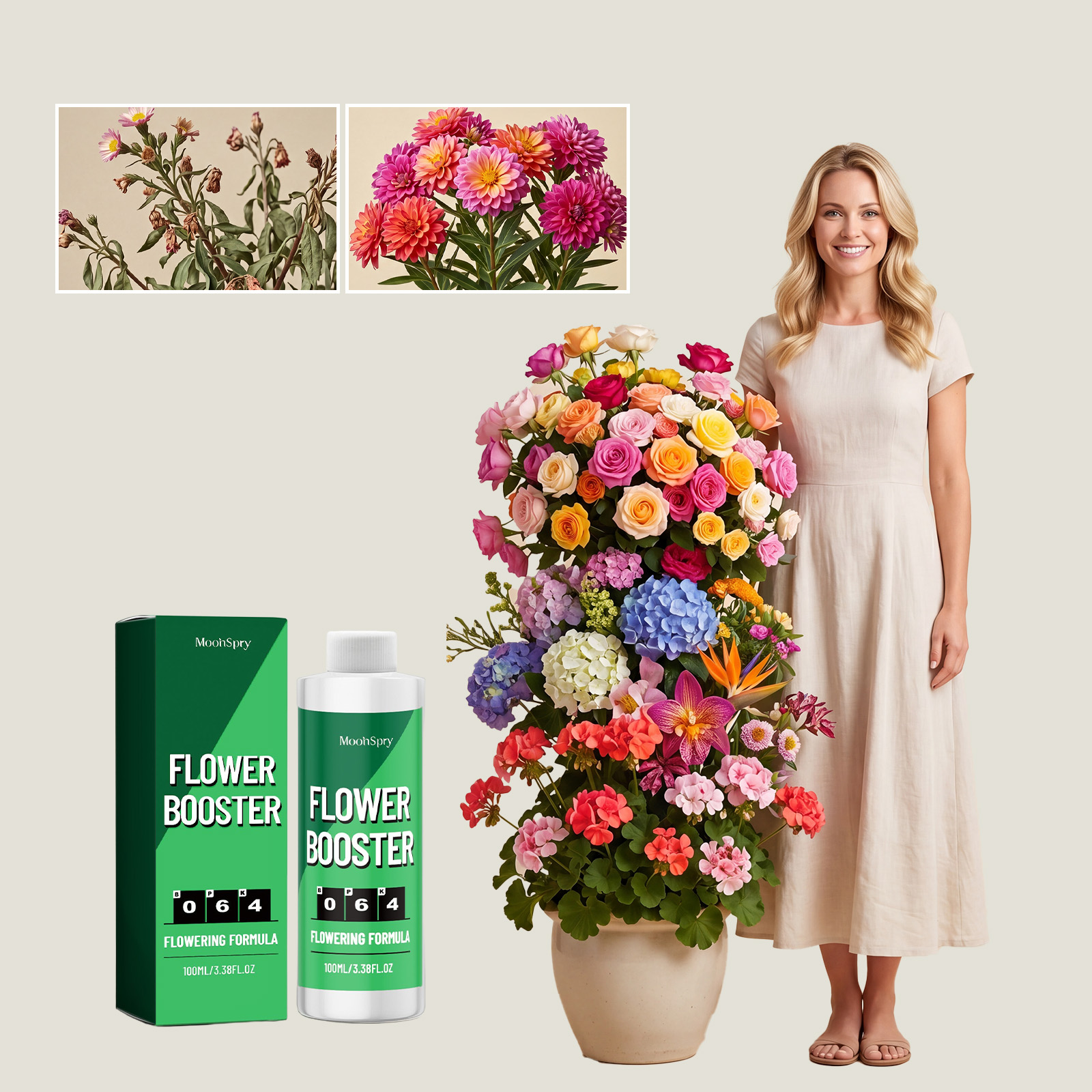 Roots Nutrition & Fitness Inglewood Photos - Flower Booster Plant Growth Enhancer Potted
