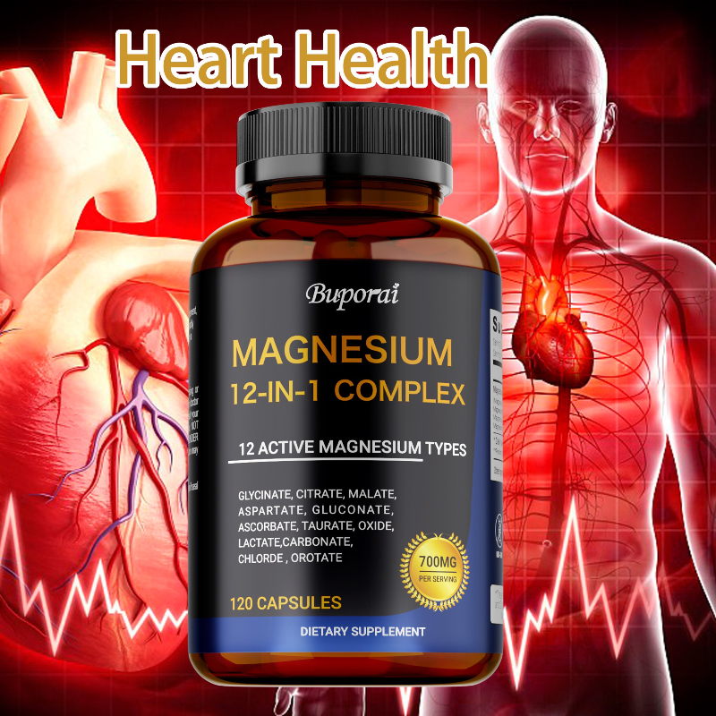 Magnesium Glycinate Capsule - Magnesium Complex Capsules - Supports Muscle