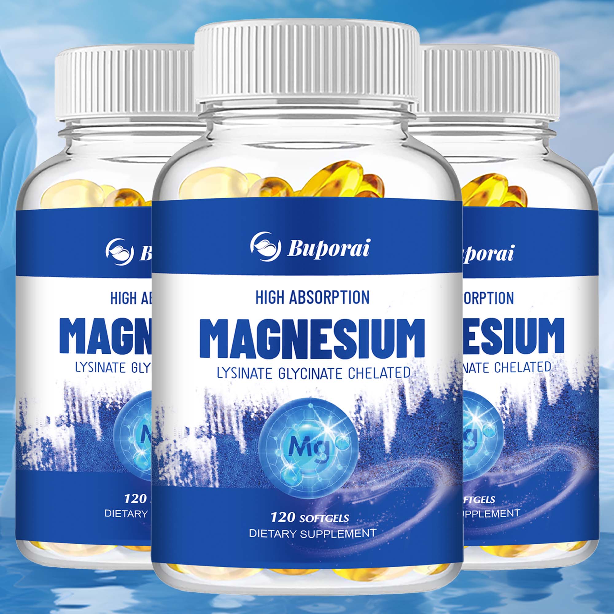 Magnesium Glycinate Capsule - Magnesium Glycinate - Supports Heart, Cardiovascular,