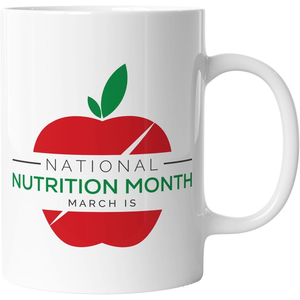 Nutrition & Fitness Hub Photos - National Nutrition Month Celebration Mug Ceic