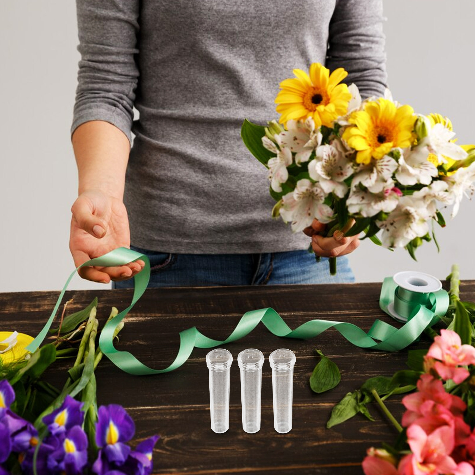 200Pcs Flower Water Tubes Nutr – Nutrition & Fitness Hub Photos Bewertung und Preis