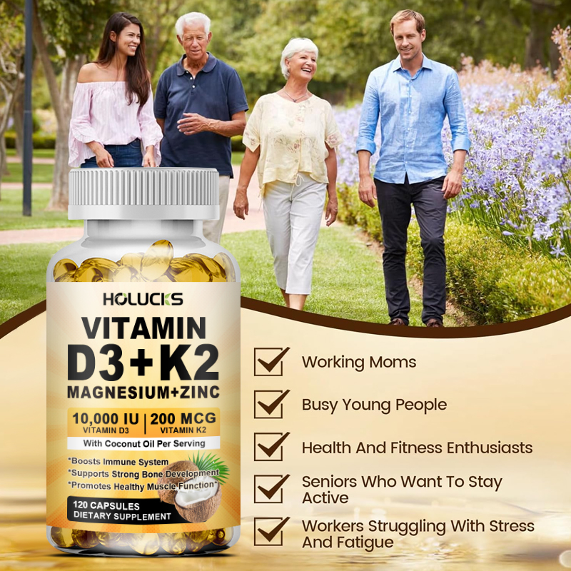 Buy 1 Get 1 Free! Vitamin D3+K – Magnesium Glycinate Capsule Bewertung und Preis