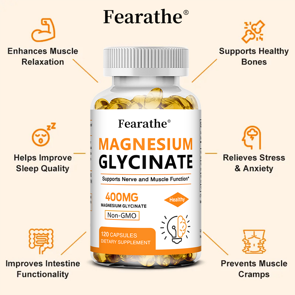 Magnesium Glycinate 400mg Caps – Magnesium Glycinate Capsule Bewertung und Preis