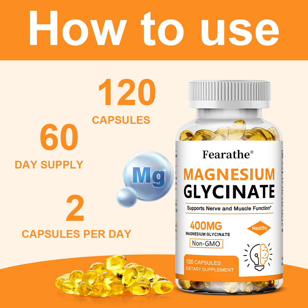 Magnesium Glycinate 400mg Caps – Magnesium Glycinate Capsule Bewertung und Preis