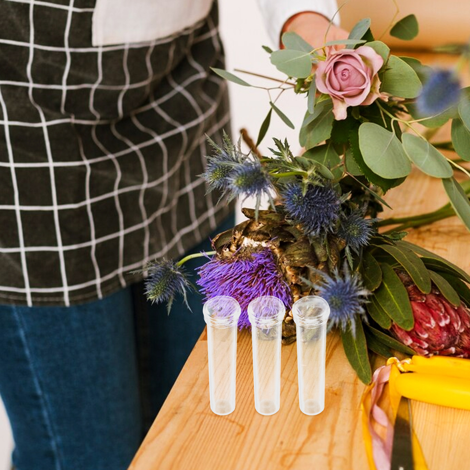 200Pcs Flower Water Tubes Tran – Nutrition & Fitness Hub Photos Bewertung und Preis
