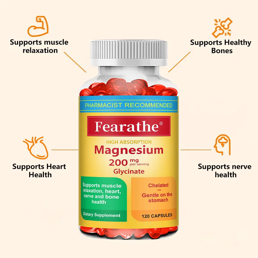 200 Mg Magnesium Glycinate Cap – Magnesium Glycinate Capsule Bewertung und Preis