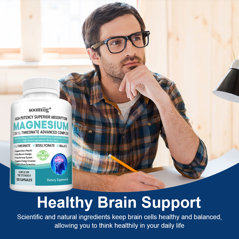 3-in-1 - Magnesium L-Threonate – Magnesium Glycinate Capsule Bewertung und Preis