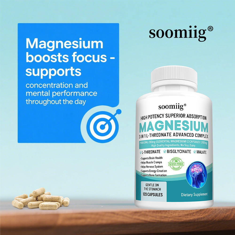 3-in-1 - Magnesium L-Threonate – Magnesium Glycinate Capsule Bewertung und Preis