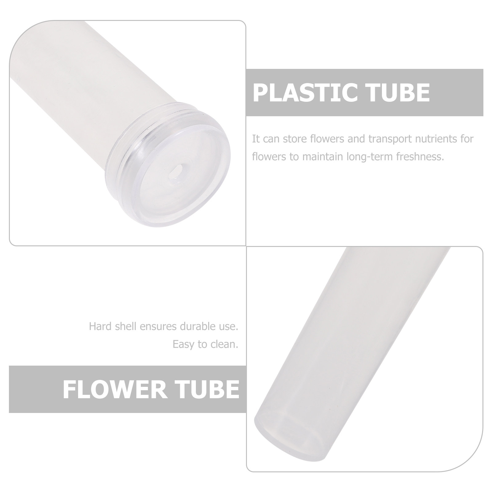 100Pcs Nutrition Plastic Tubes – Nutrition & Fitness Hub Photos Bewertung und Preis
