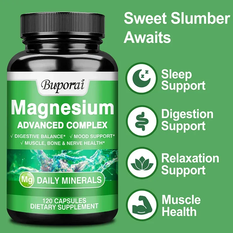Magnesium Complex Capsules - B – Magnesium Glycinate Capsule Bewertung und Preis