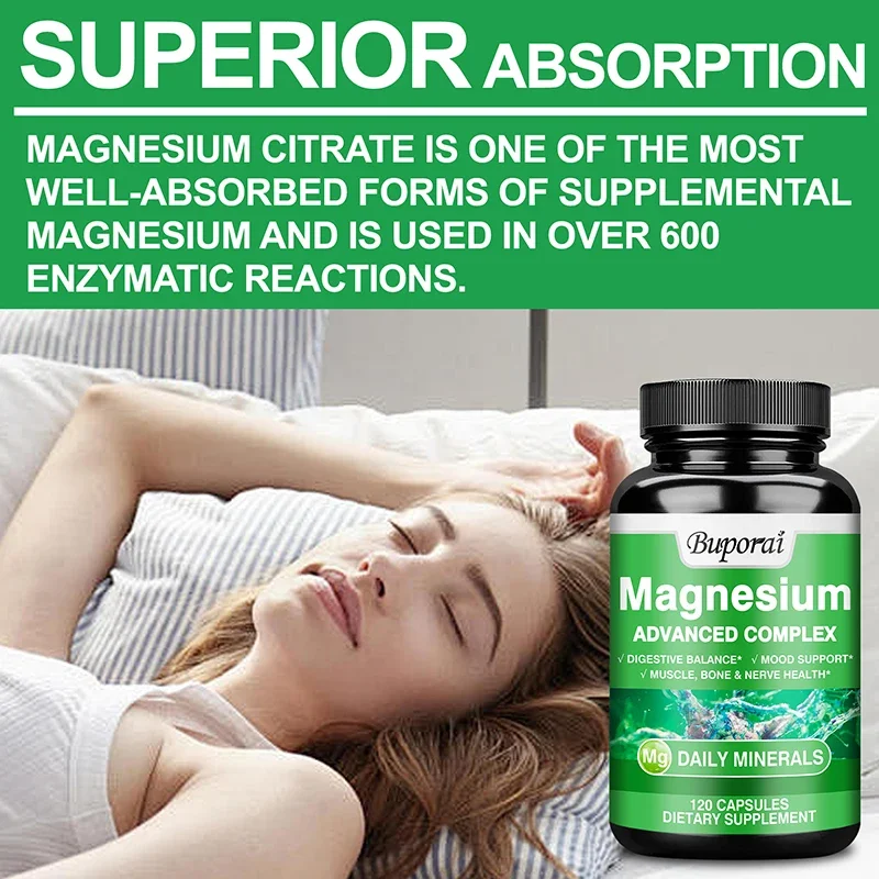 Magnesium Complex Capsules - B – Magnesium Glycinate Capsule Bewertung und Preis
