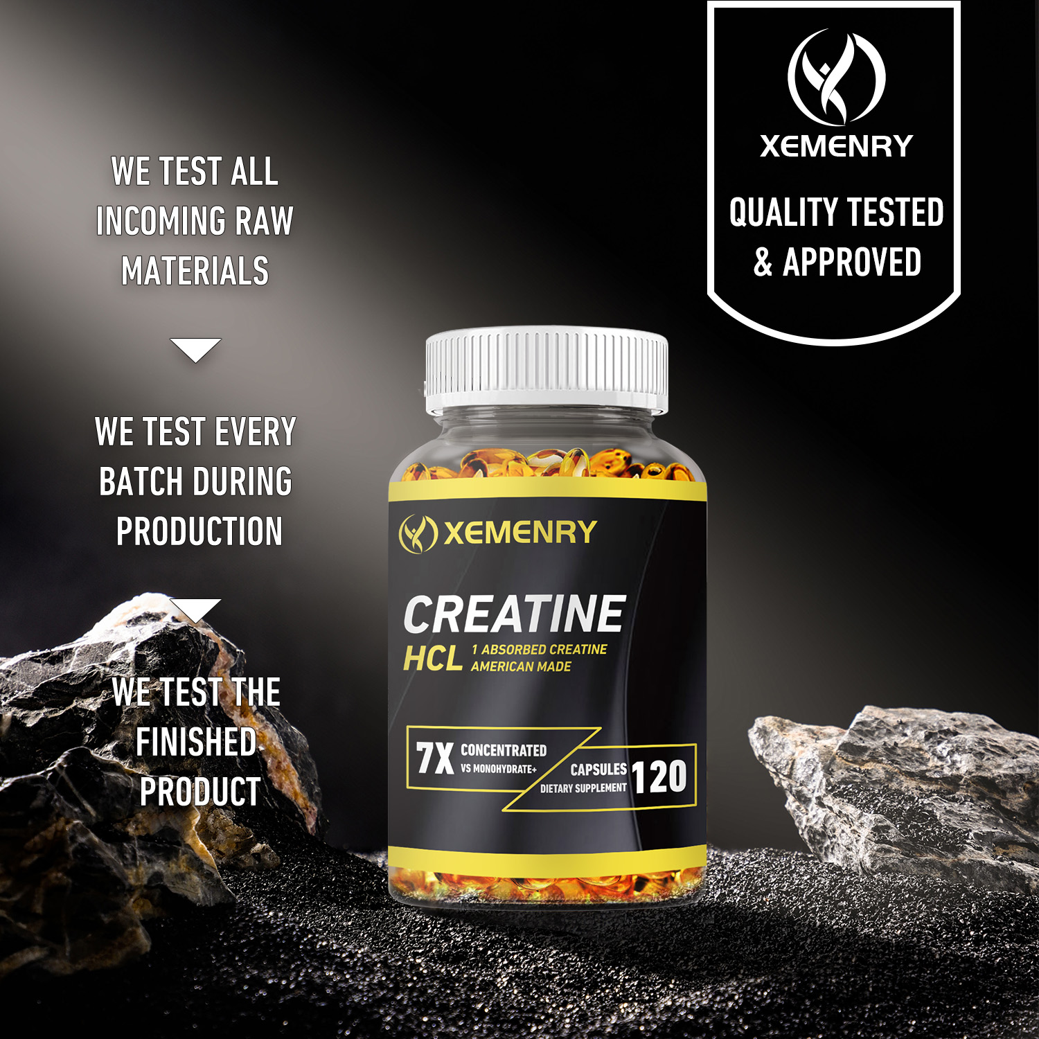 Creatine HCl - Boosts Energy E – Creatine Hcl Capsule Bewertung und Preis