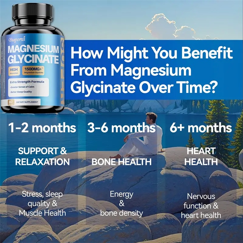 Magnesium Glycinate Supplement – Magnesium Glycinate Capsule Bewertung und Preis